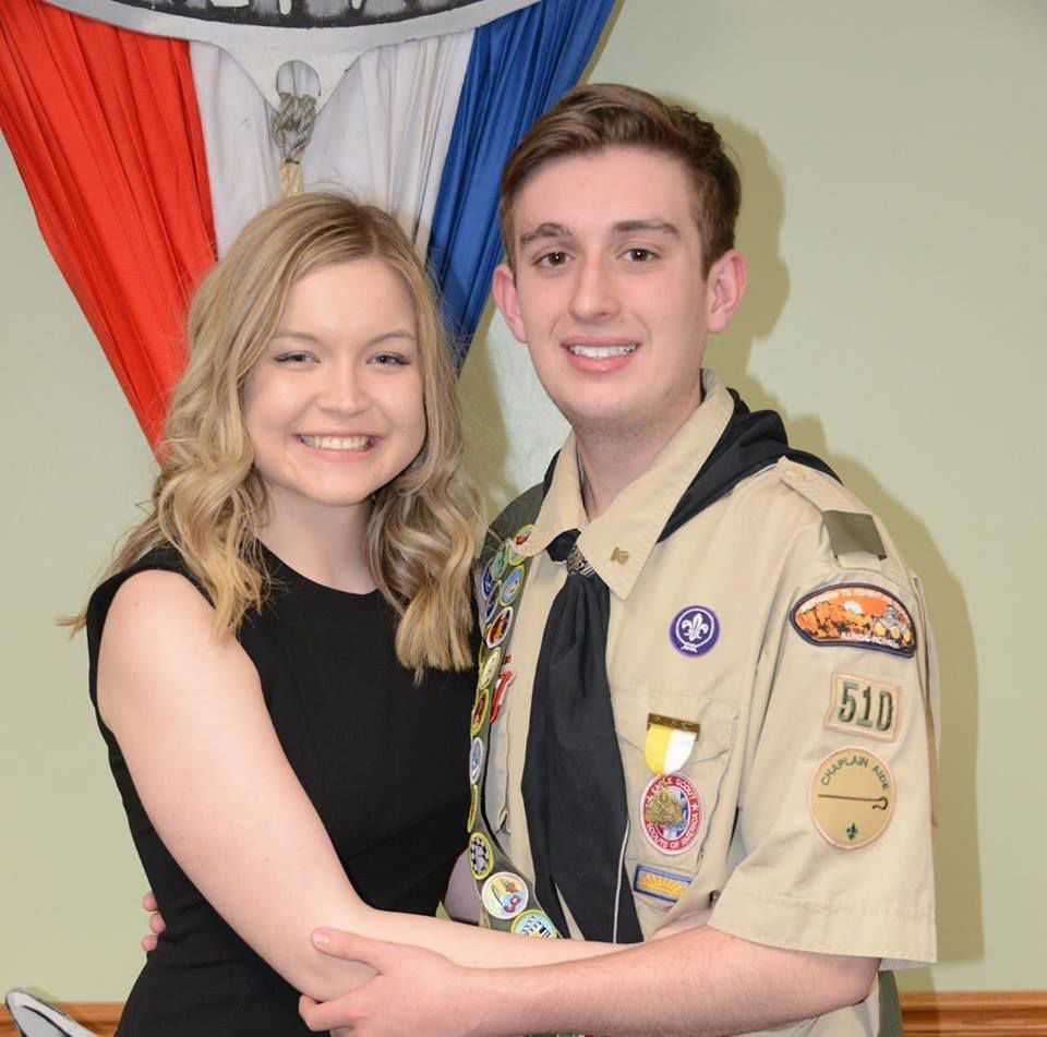 Claire and Kenny celebrate six months together